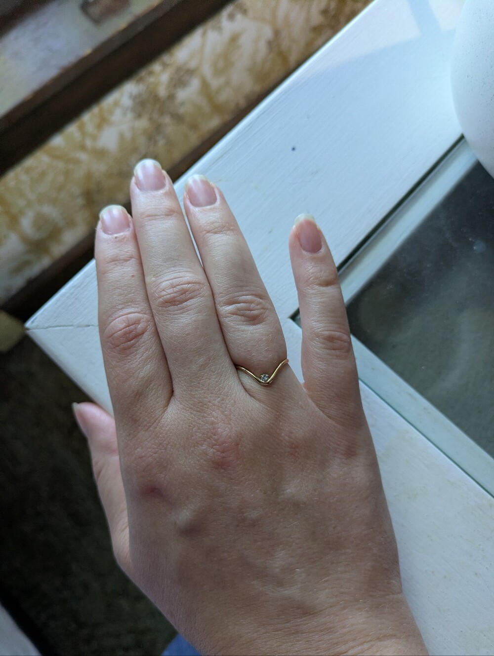 Alexis Russell Salt And Pepper Diamond Peak Band - Picture 3 of 3